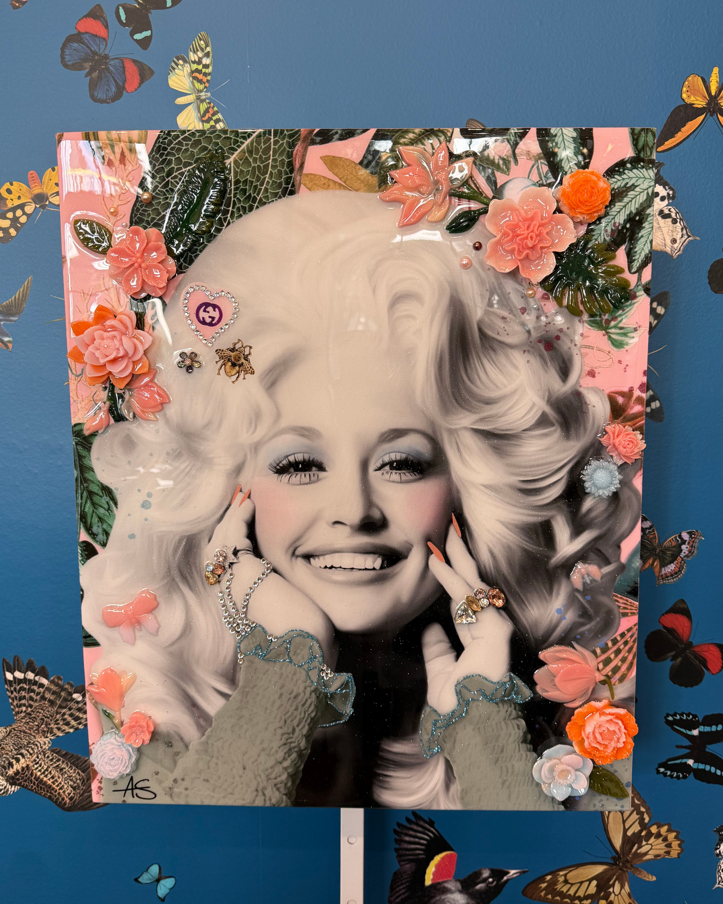 "Dolly Parton" Canvas 24 x 20 by Amy Shekhter Art