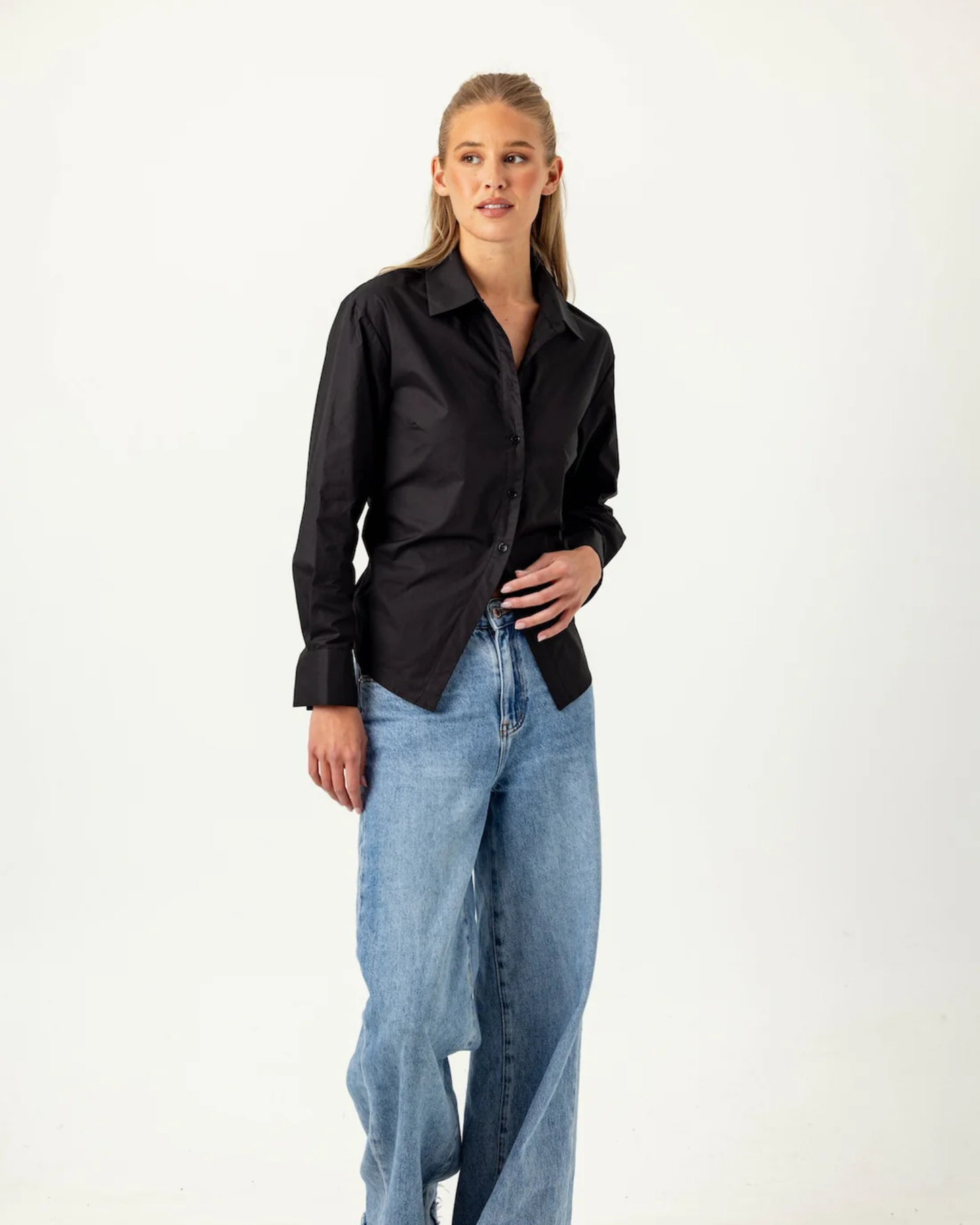Aster Shirt by Sundays / Black
