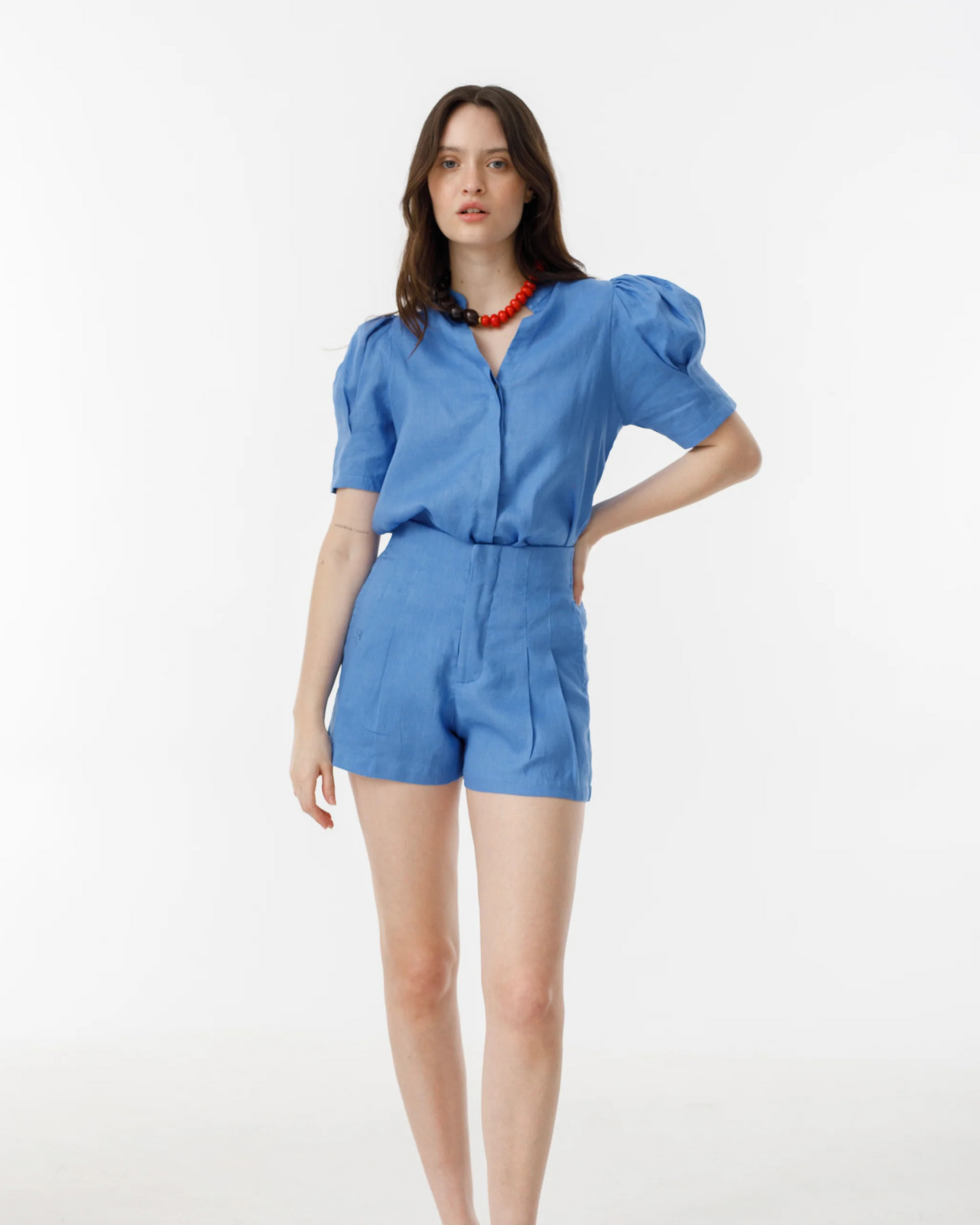 Athina Shirt by Lanhtropy / Lanh Blue