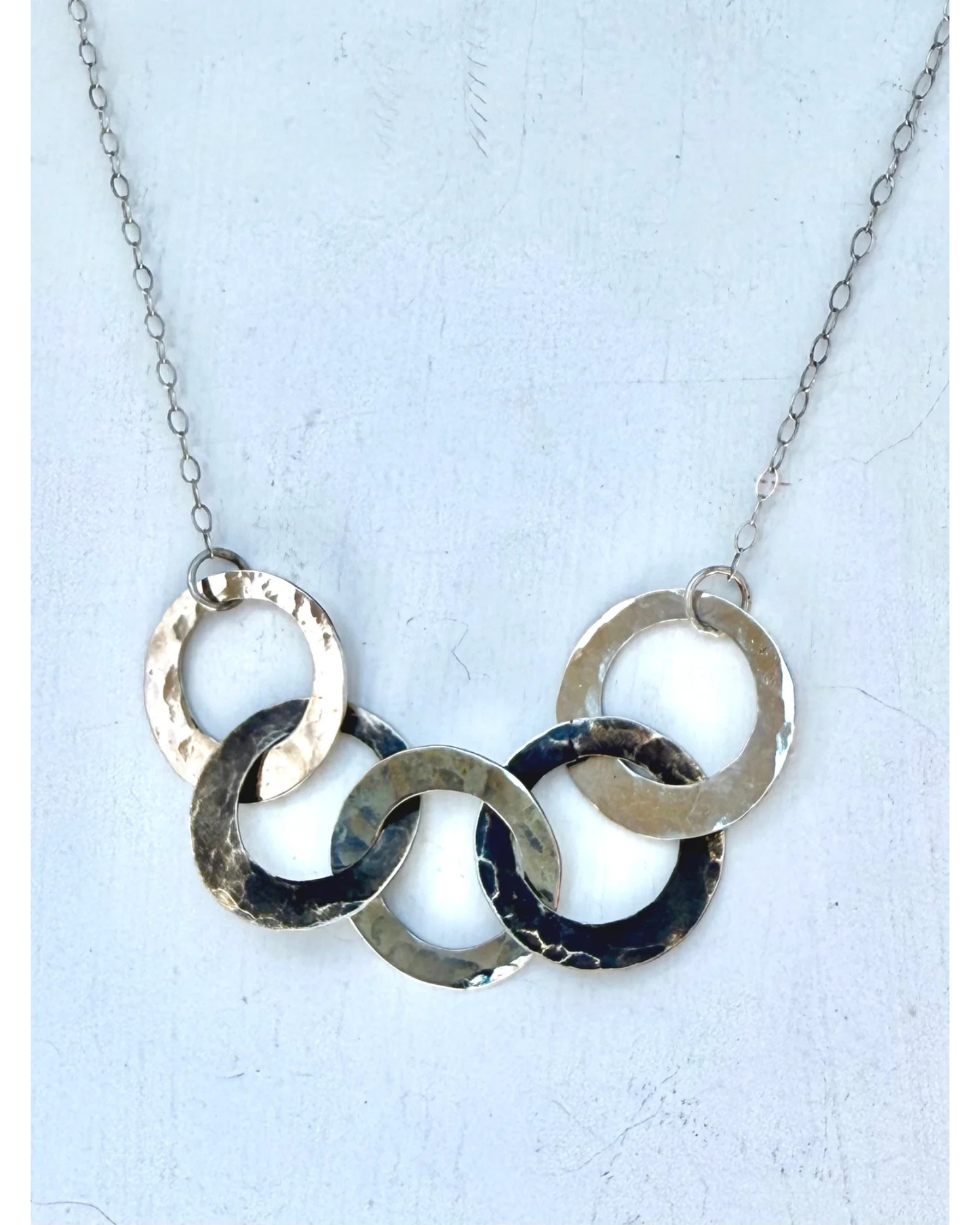 5 Circle Necklace by MBM