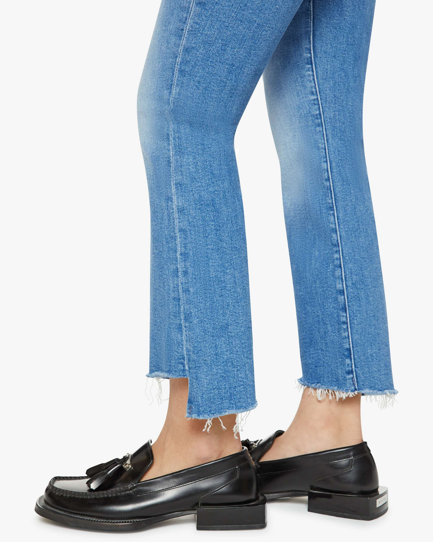 Lil Insider Step Crop Fray by Mother