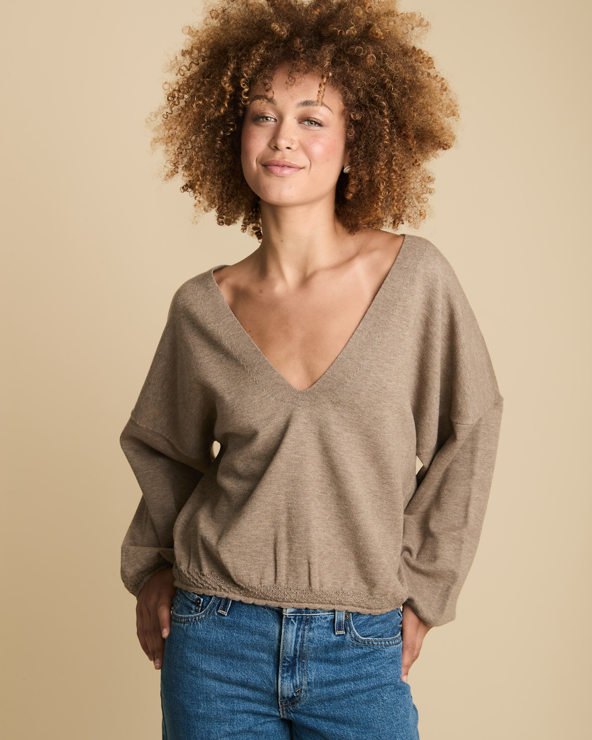 London Sweater by Sundays / Heather Taupe