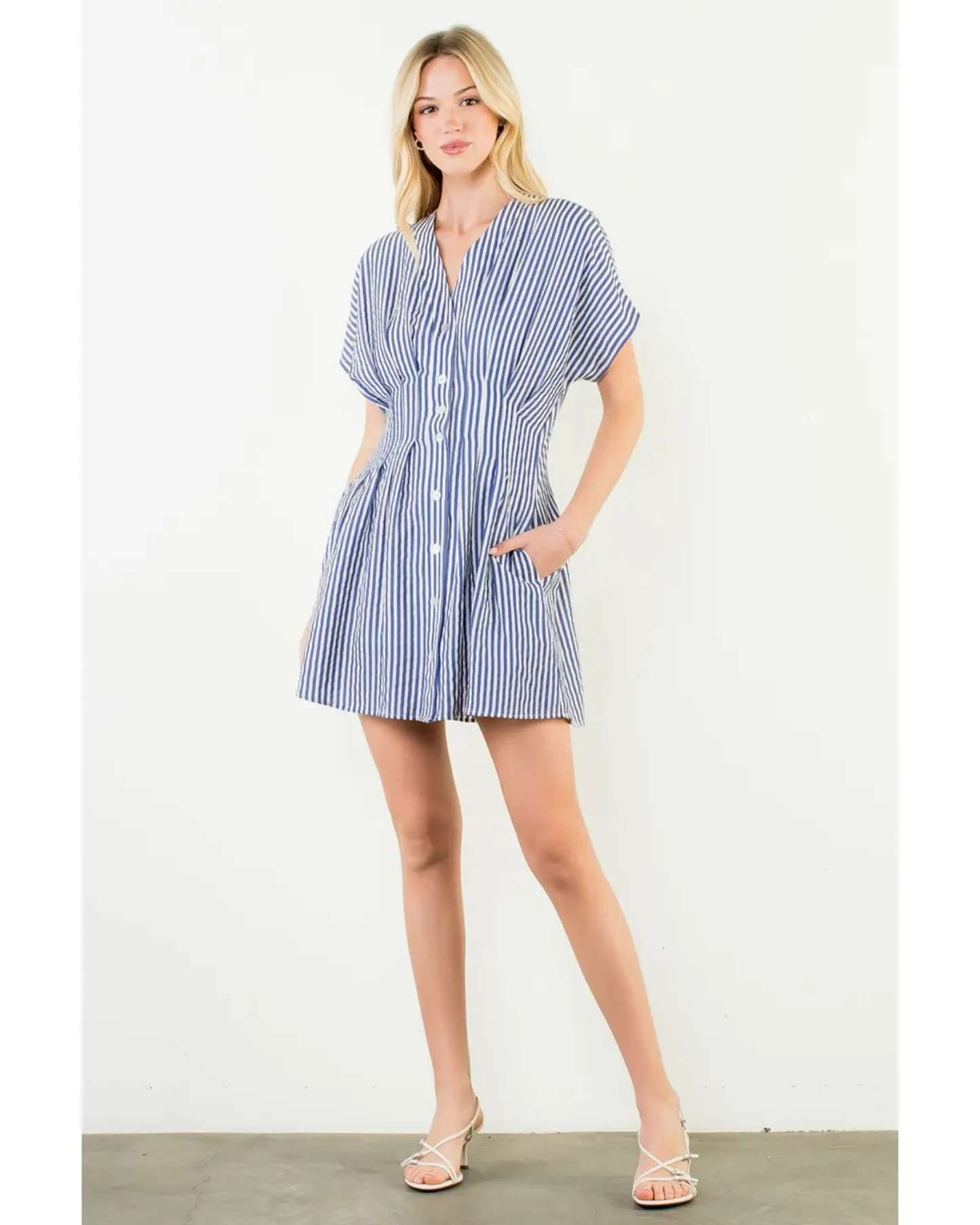 Seersucker Dress by THML