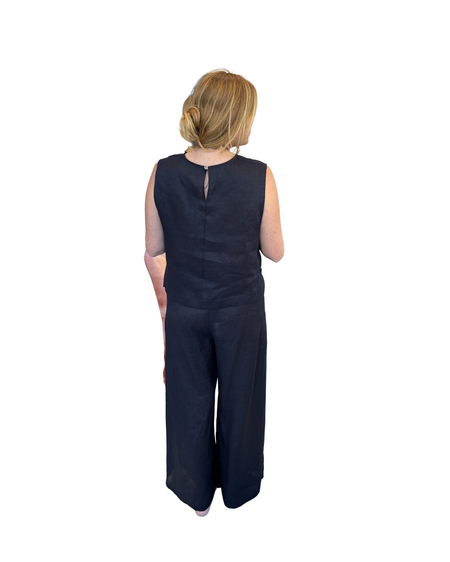Pleated Pants by Kori / Navy