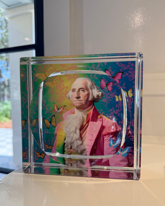 George Washington Candy Dish by Amy Shekhter Art