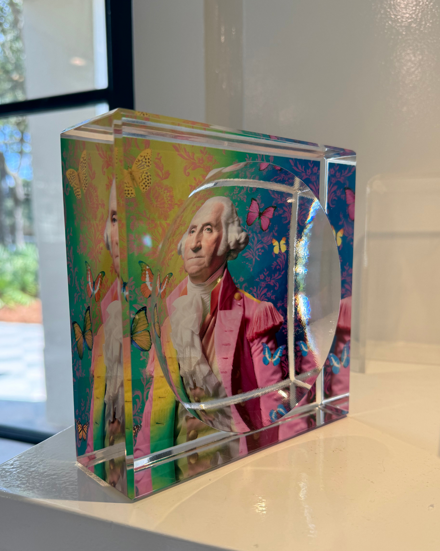 George Washington Candy Dish by Amy Shekhter Art