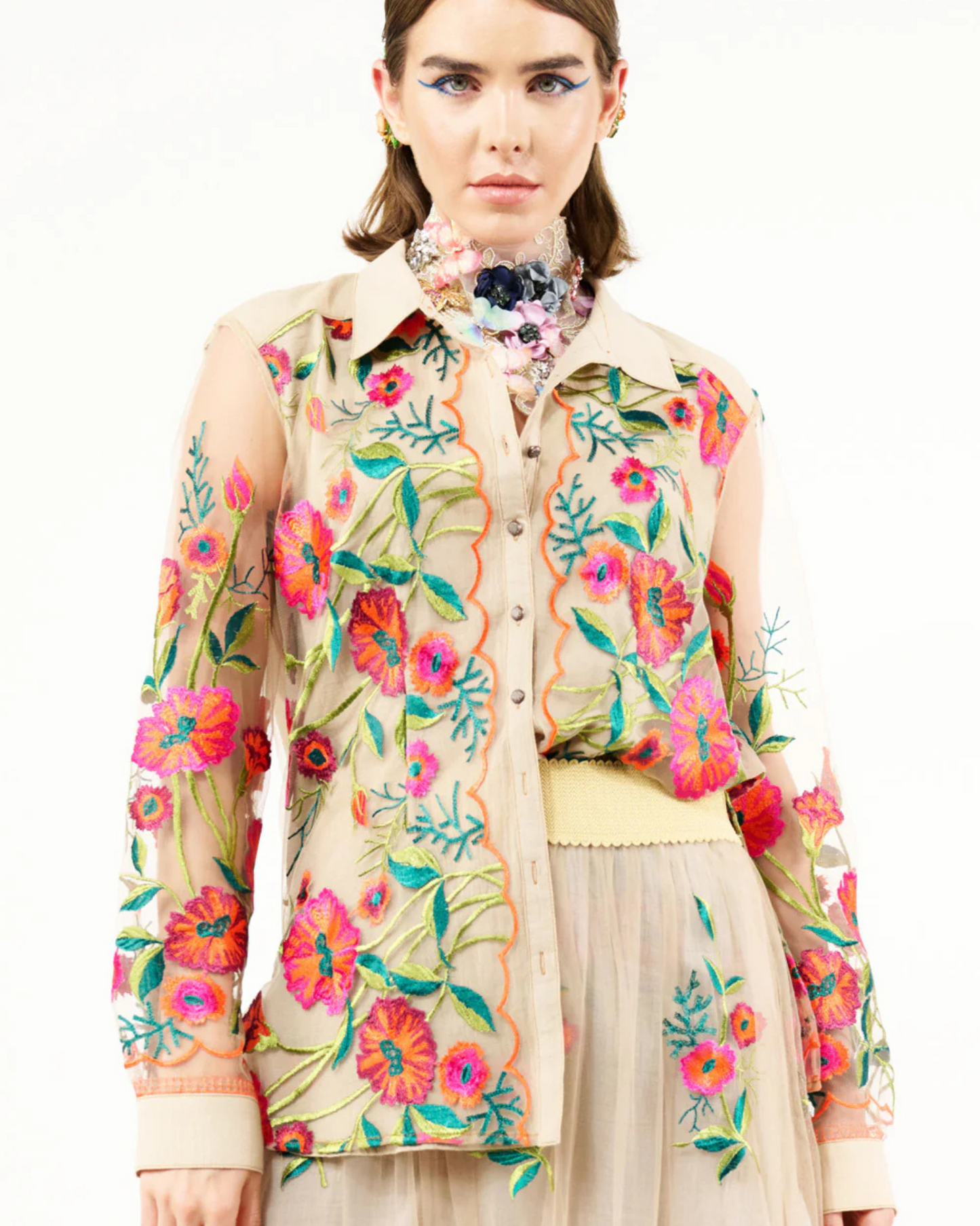 Vintage Tulip Shirt by Aratta