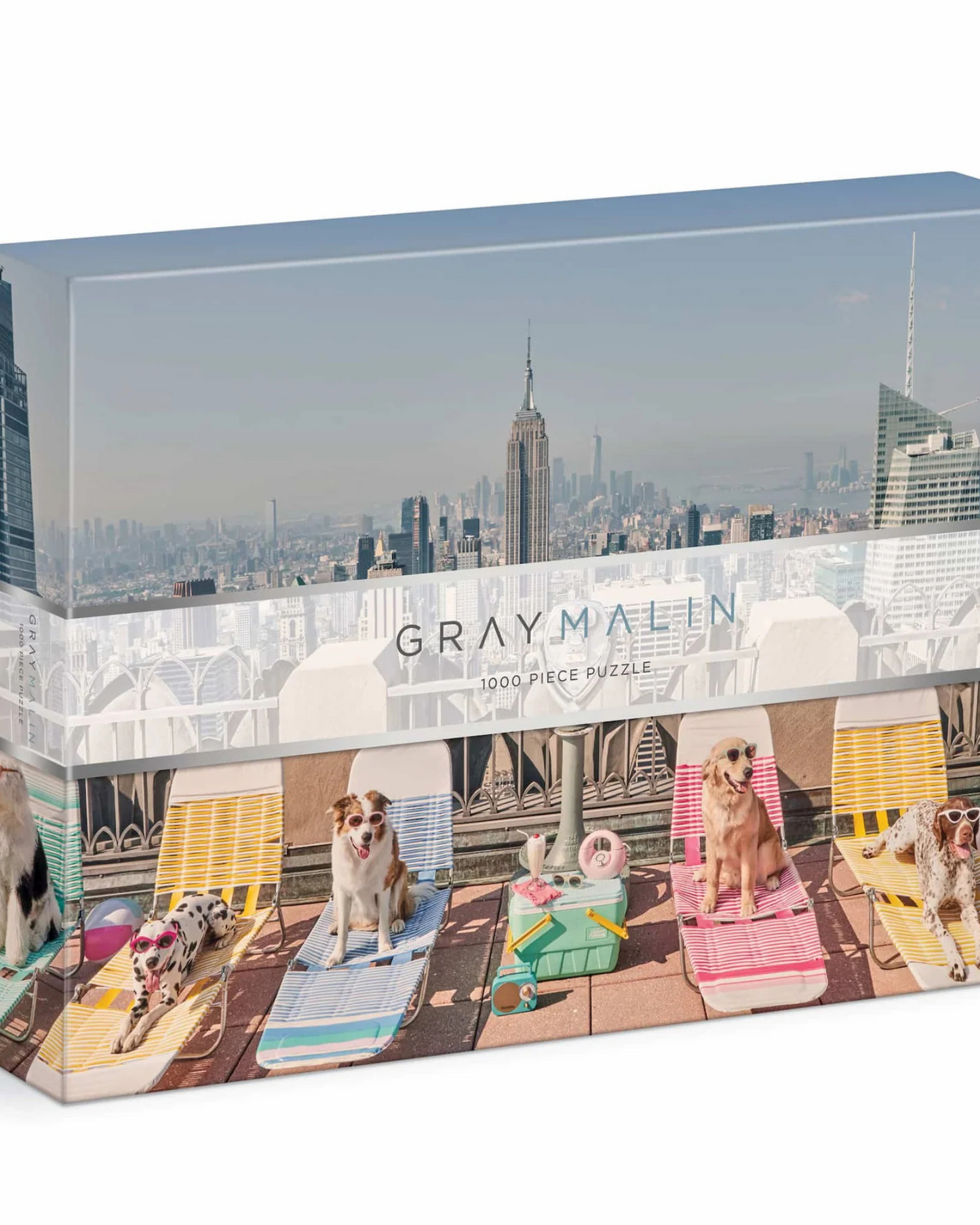 Dogs NYC 1000 Puzzle by Gray Malin