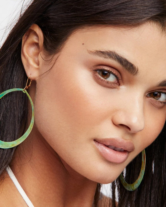 Meli Earrings by We Dream In Colour / Verdigris