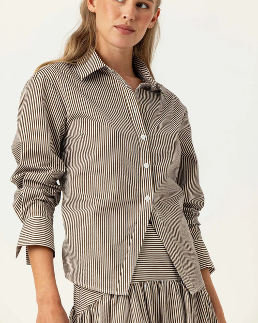 Striped Aster Shirt by Sundays