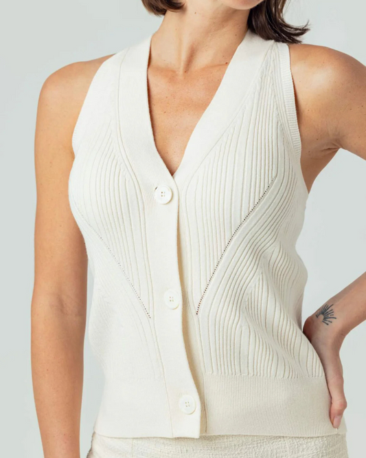 Ziva Vest by Sundays / Cream