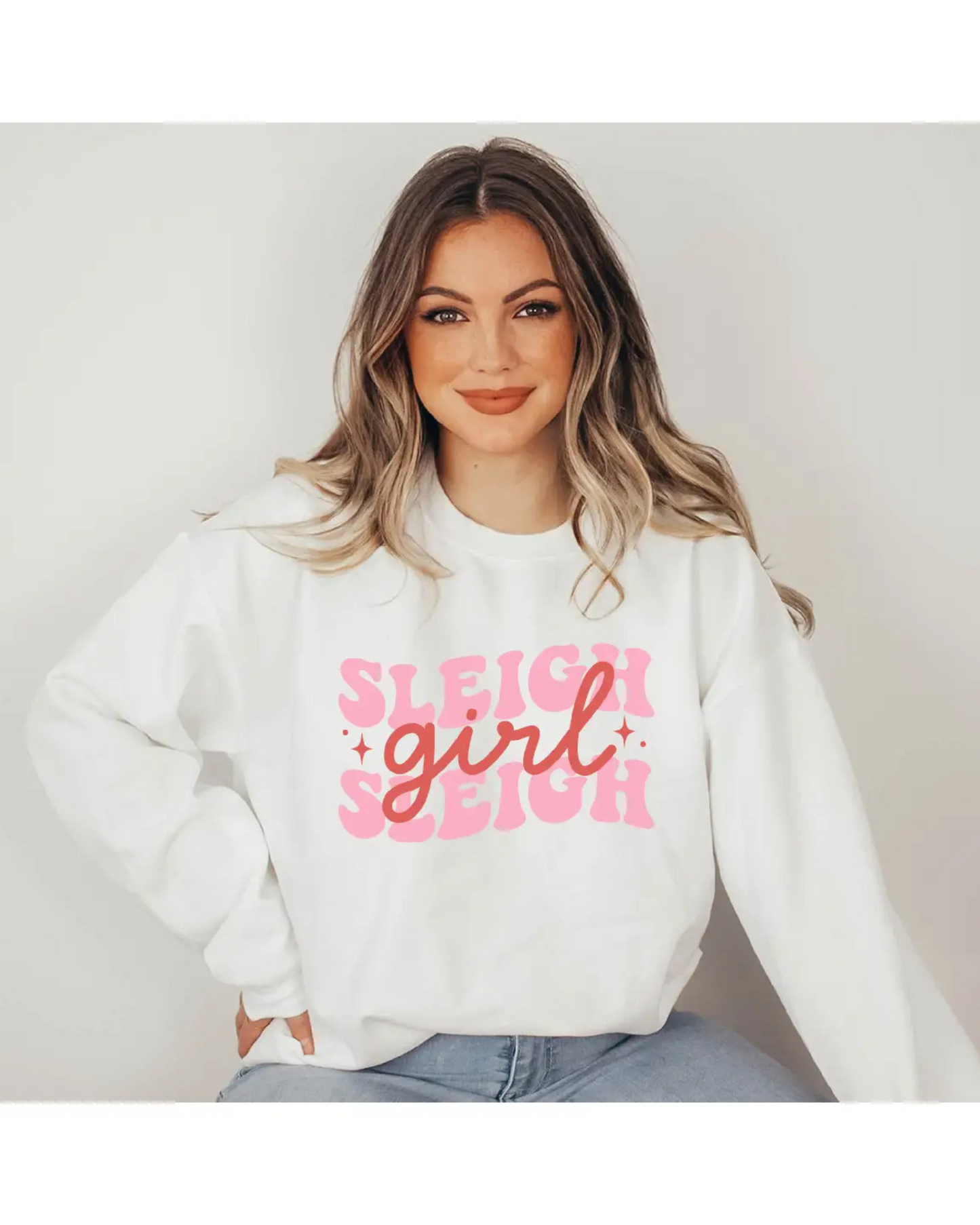 Sleigh Girl Sweatshirt by Bash