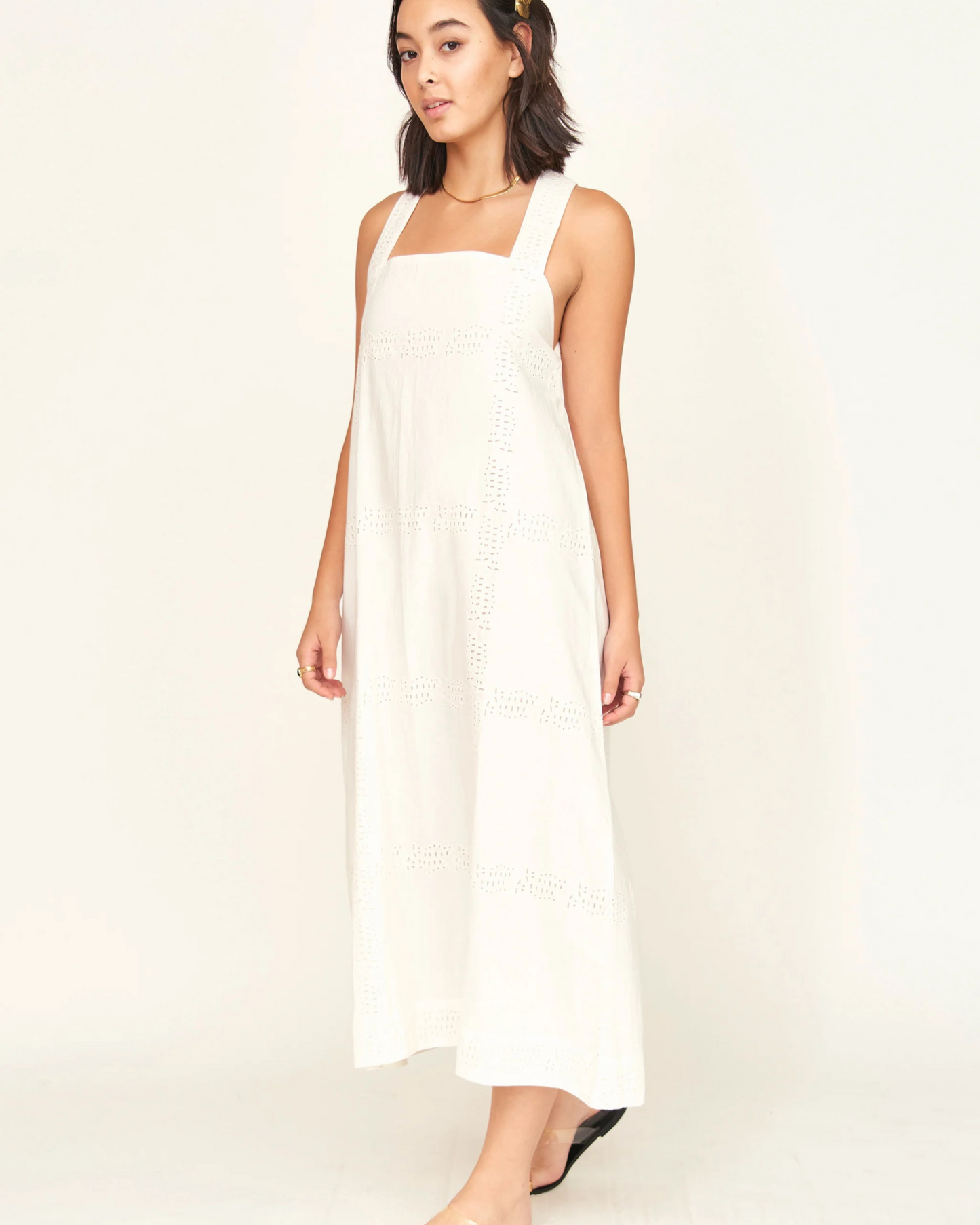 Ica Eyelet Dress by Mirth
