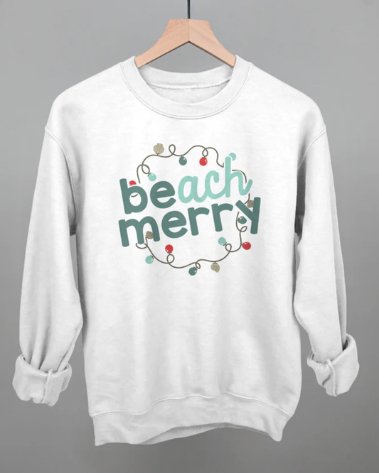 Beach Merry Sweatshirt by Ivy + Cloth