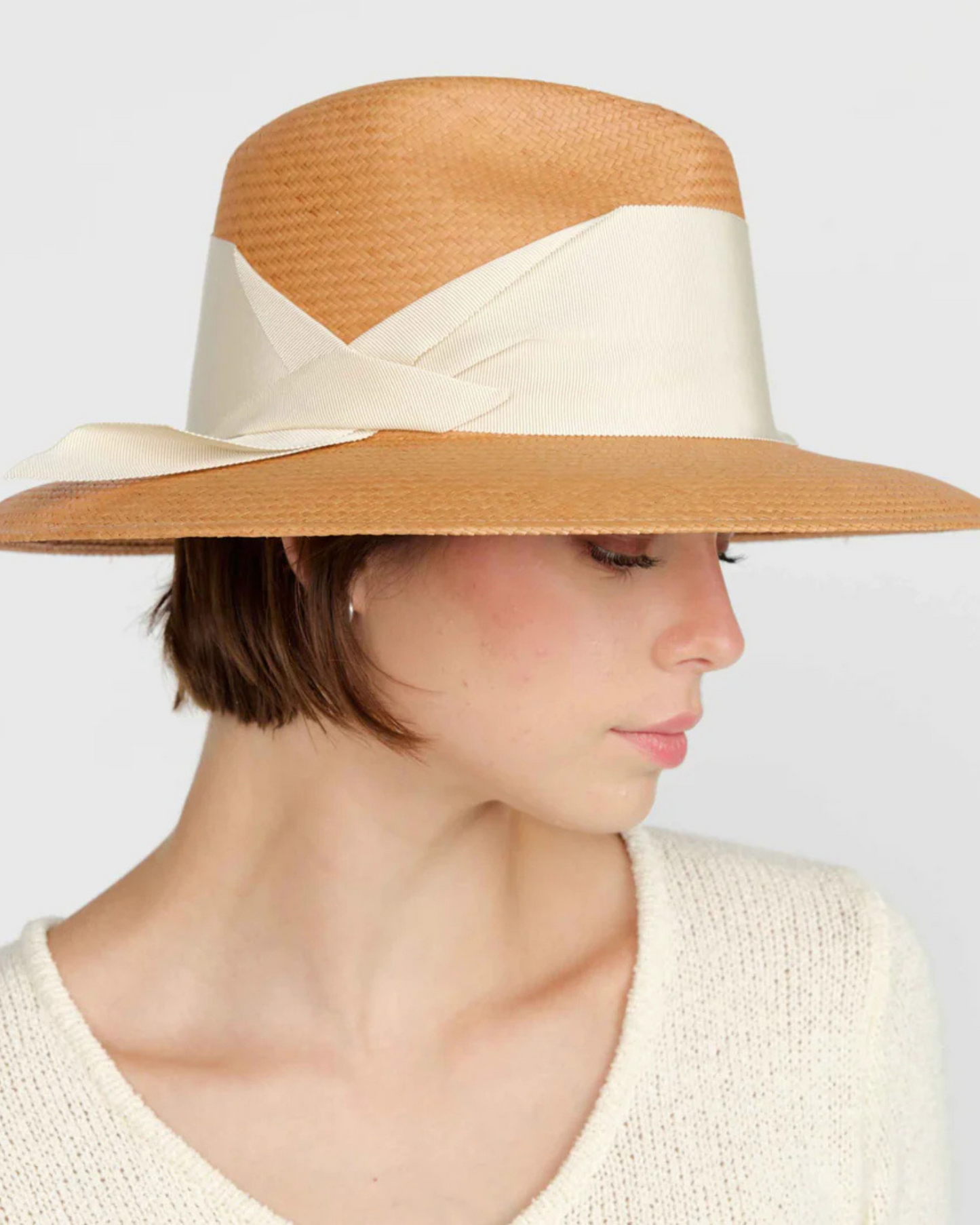 Gardenia Hat by Freya / Butterscotch-Ivory