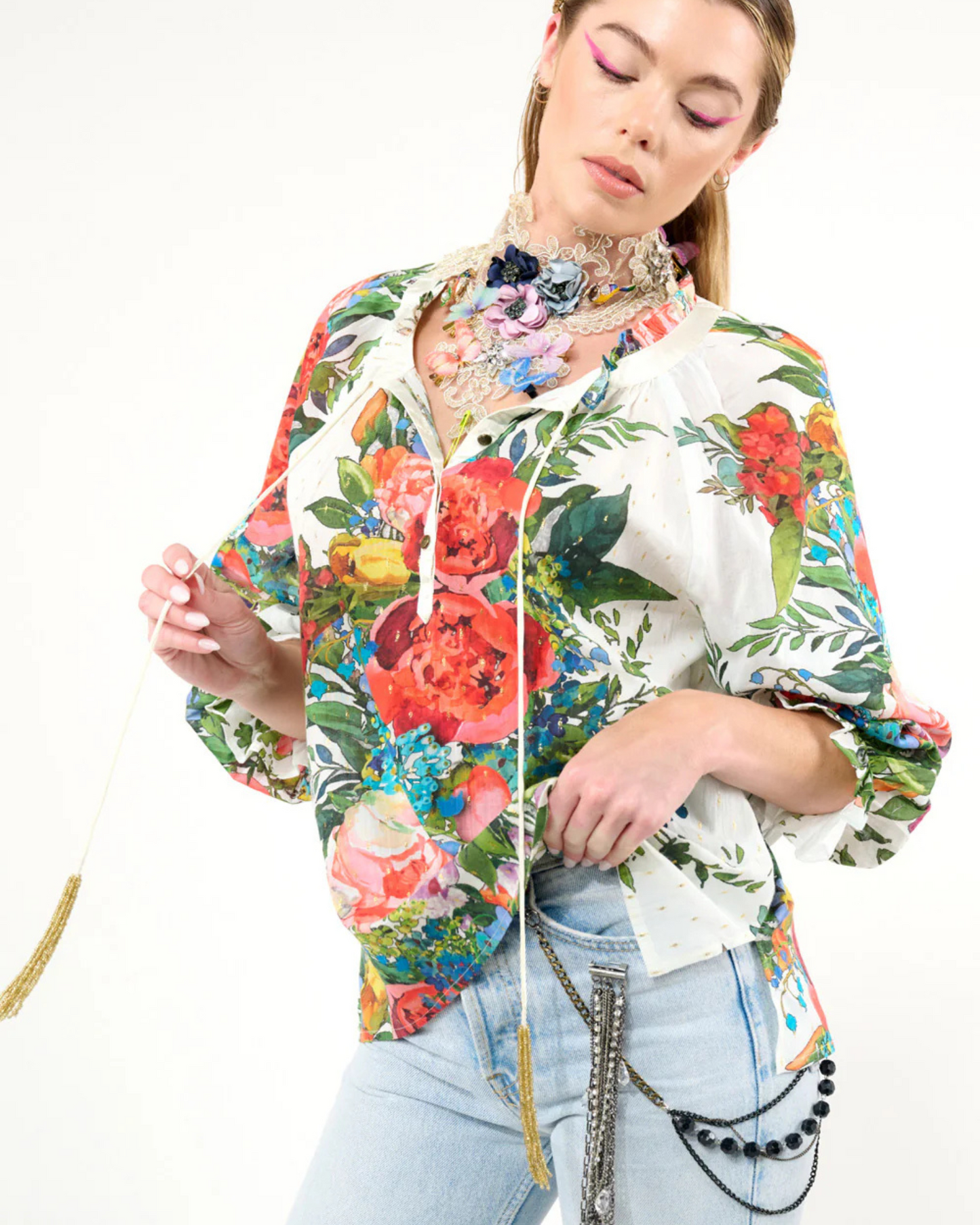 Zinnia Blouse by Aratta