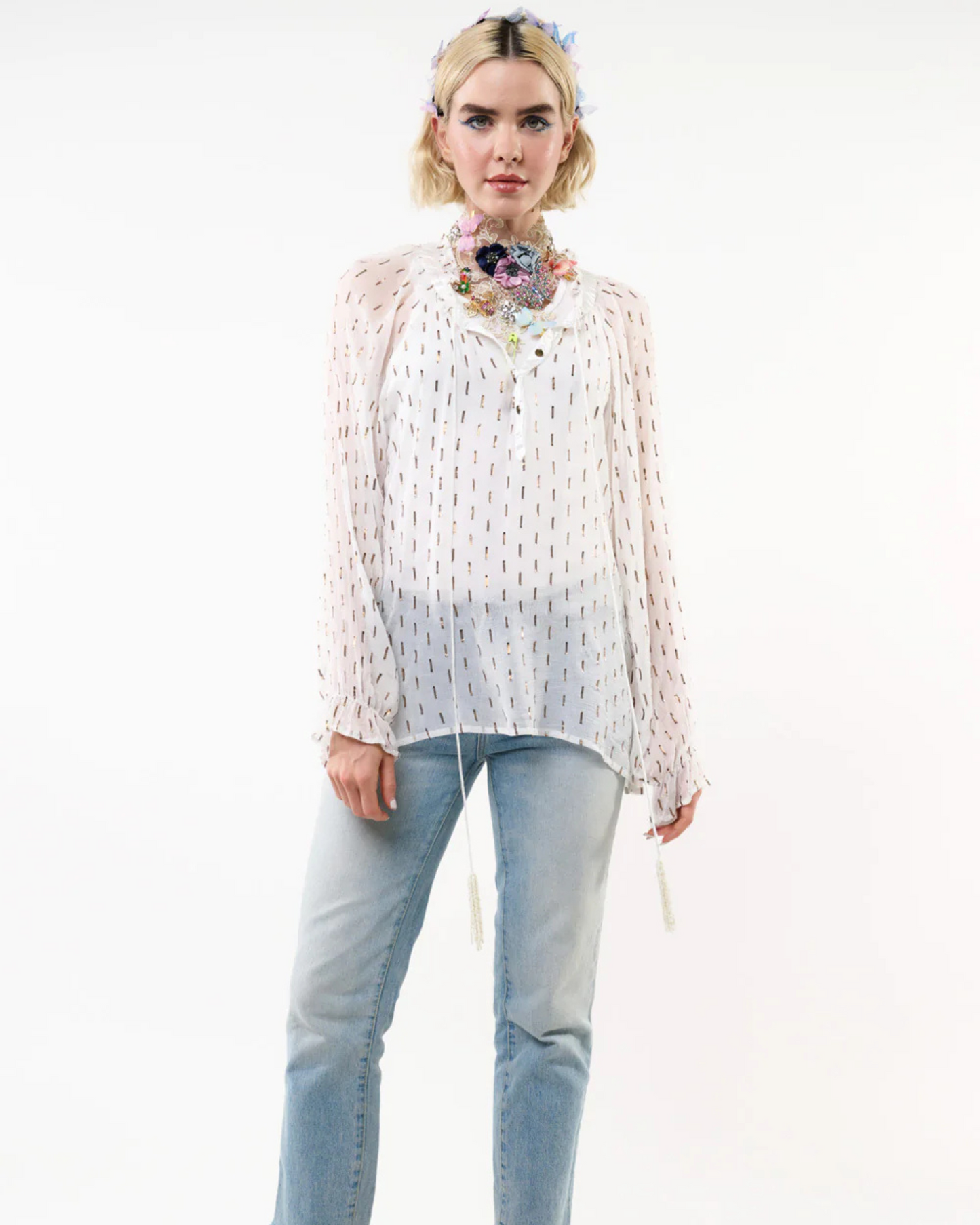 Maven Blouse by Aratta / White