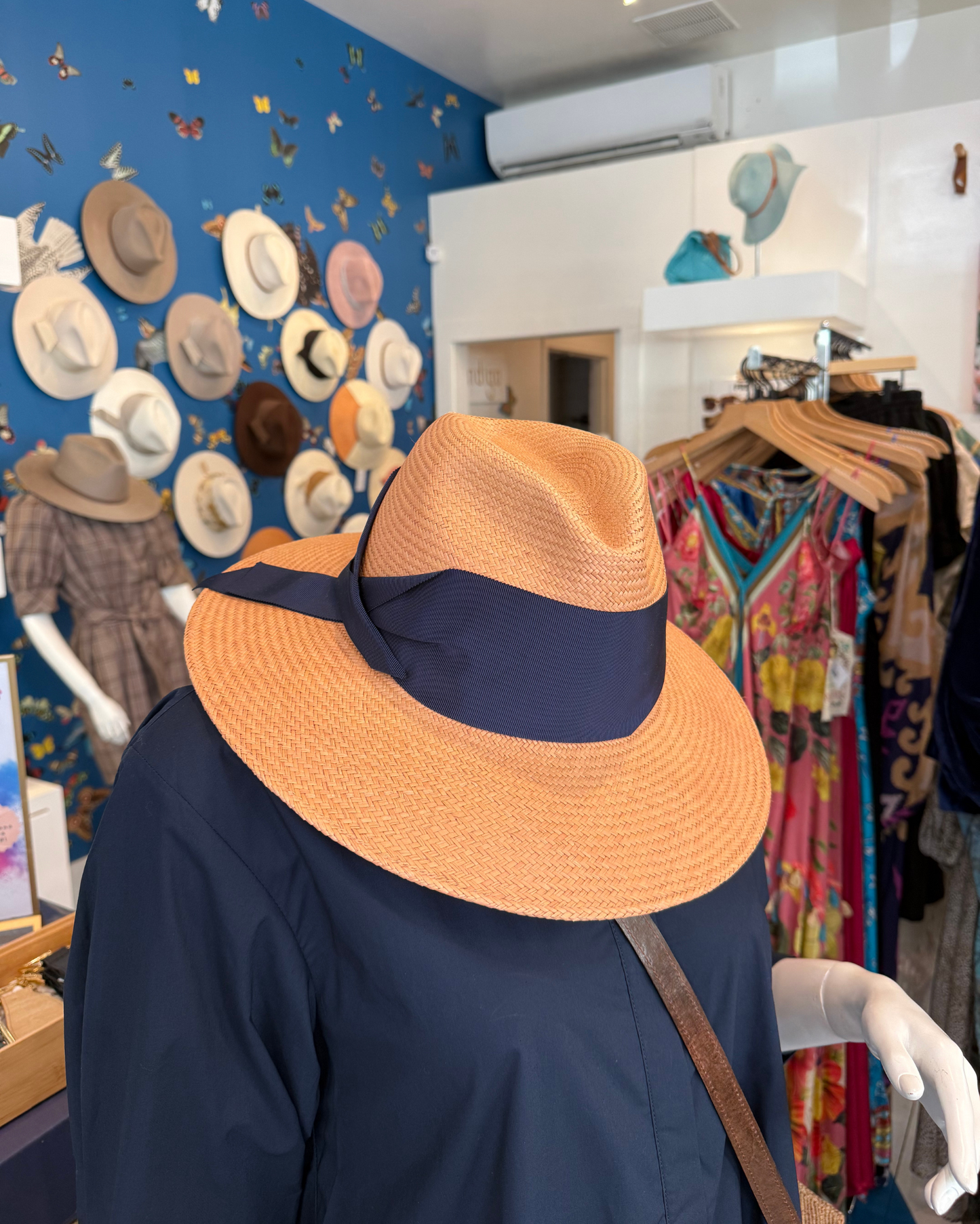 Gardenia Hat by Freya / Butterscotch-Navy