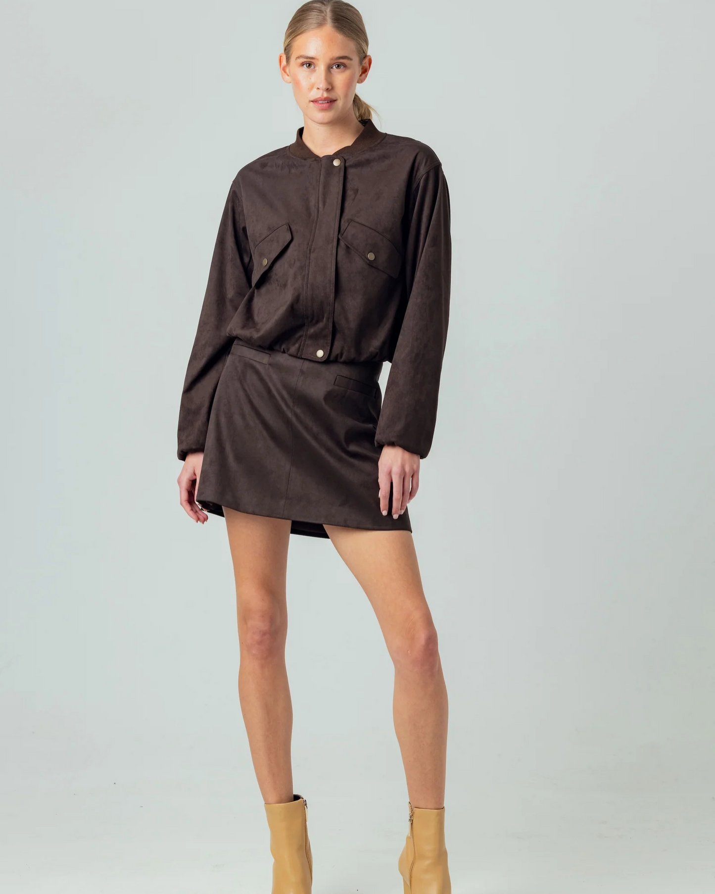 Mina Skirt by Sundays / Espresso