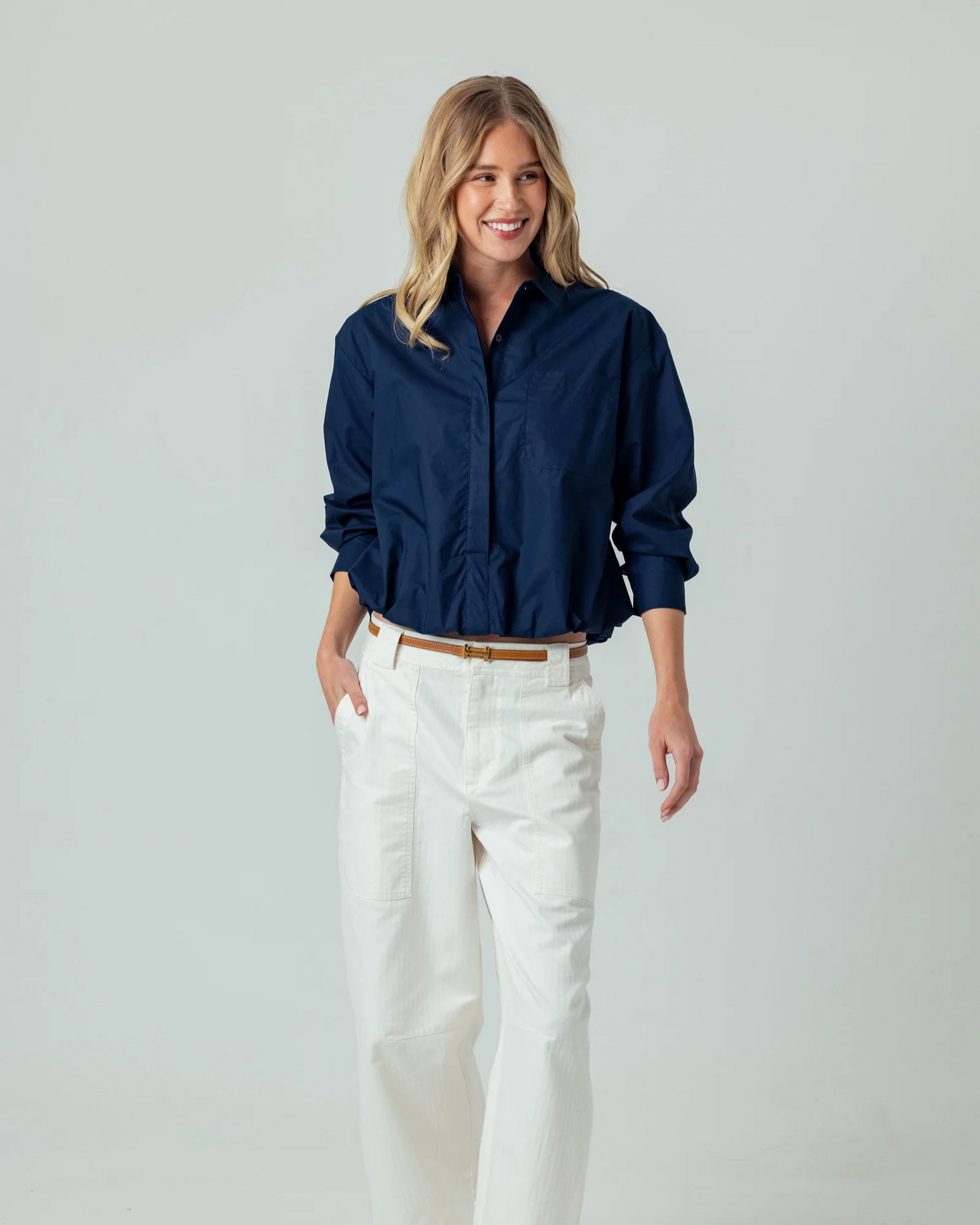 Amalie Shirt by Sundays / Navy
