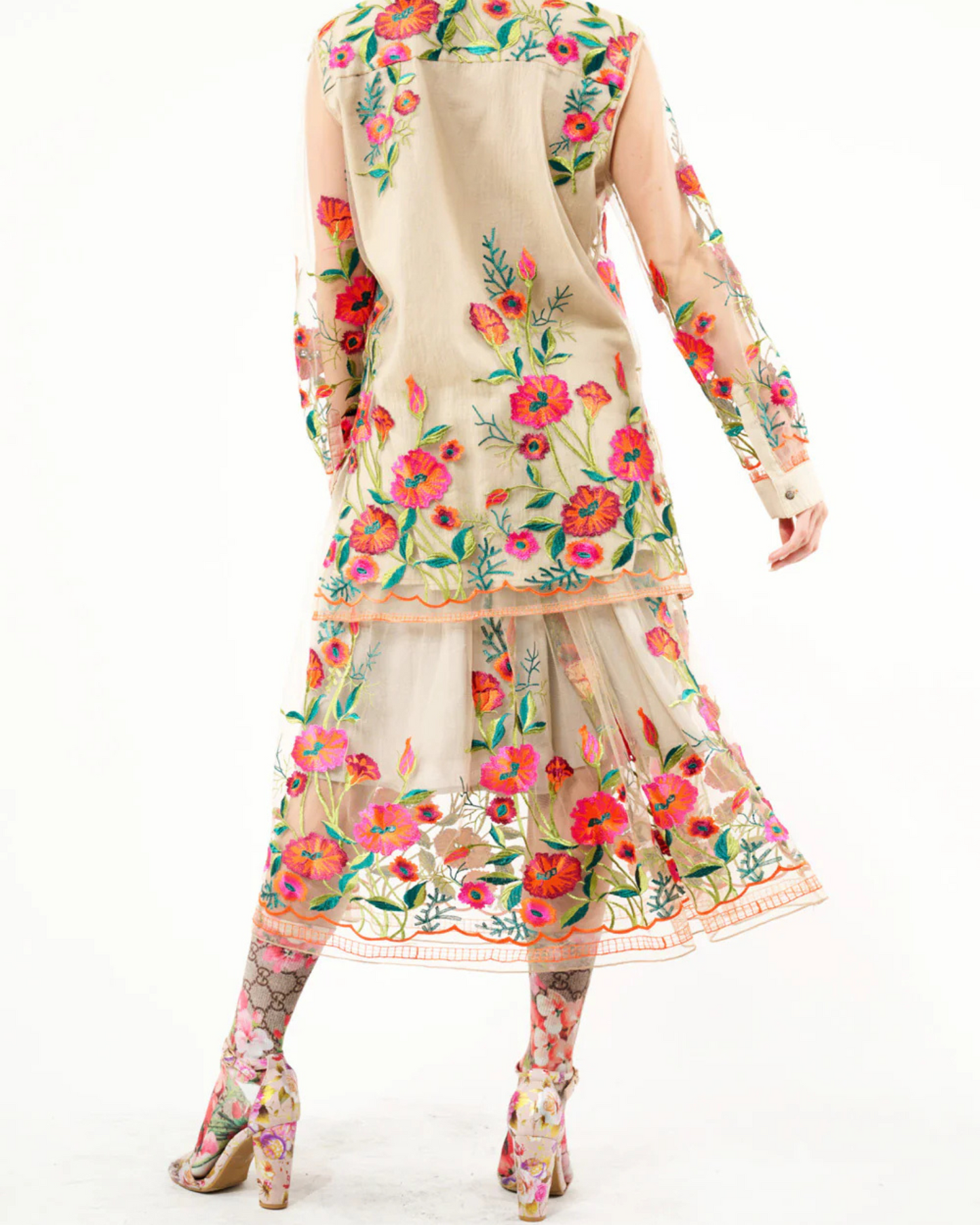 Vintage Tulip Skirt by Aratta