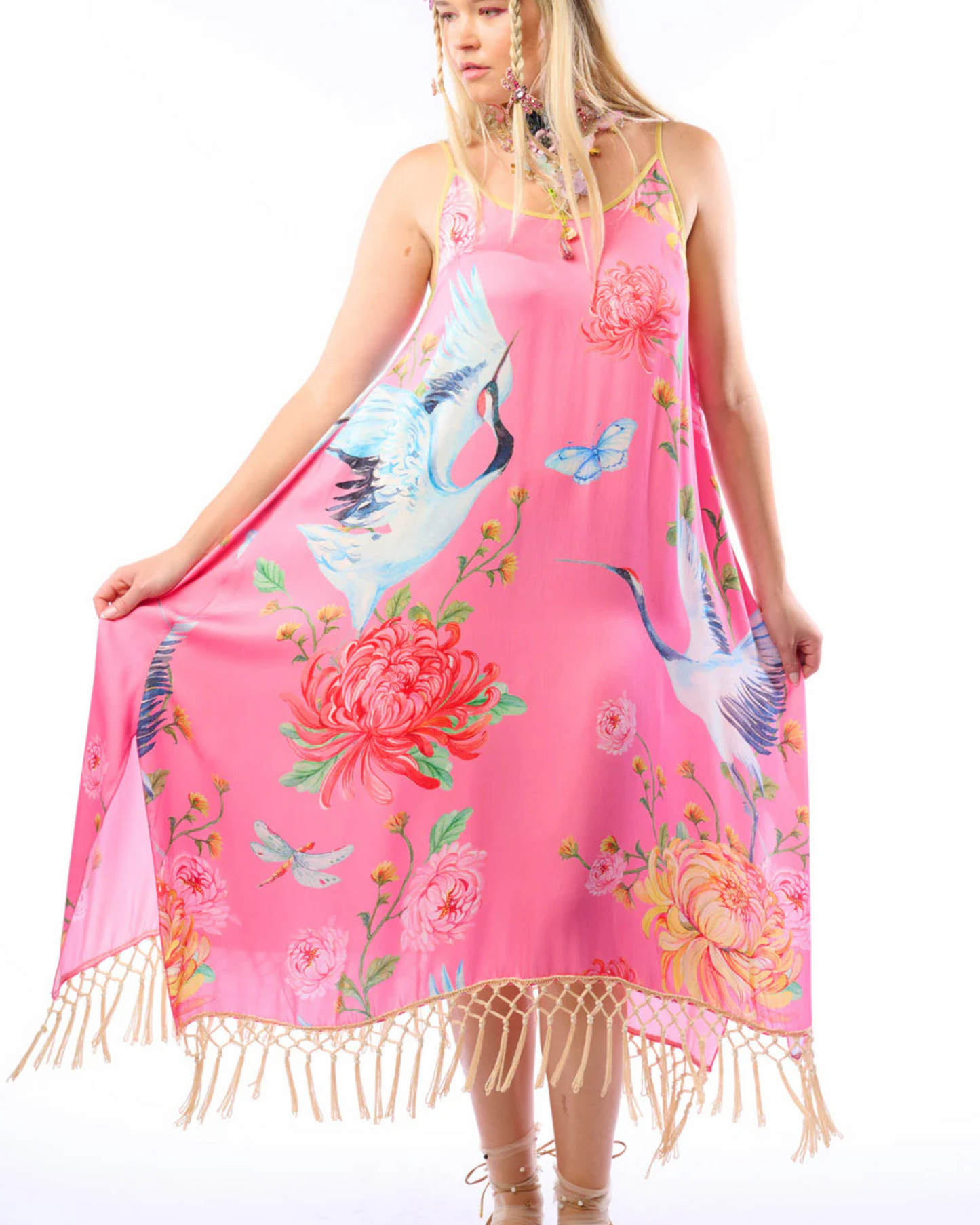 Crane Dress by Aratta / Rose