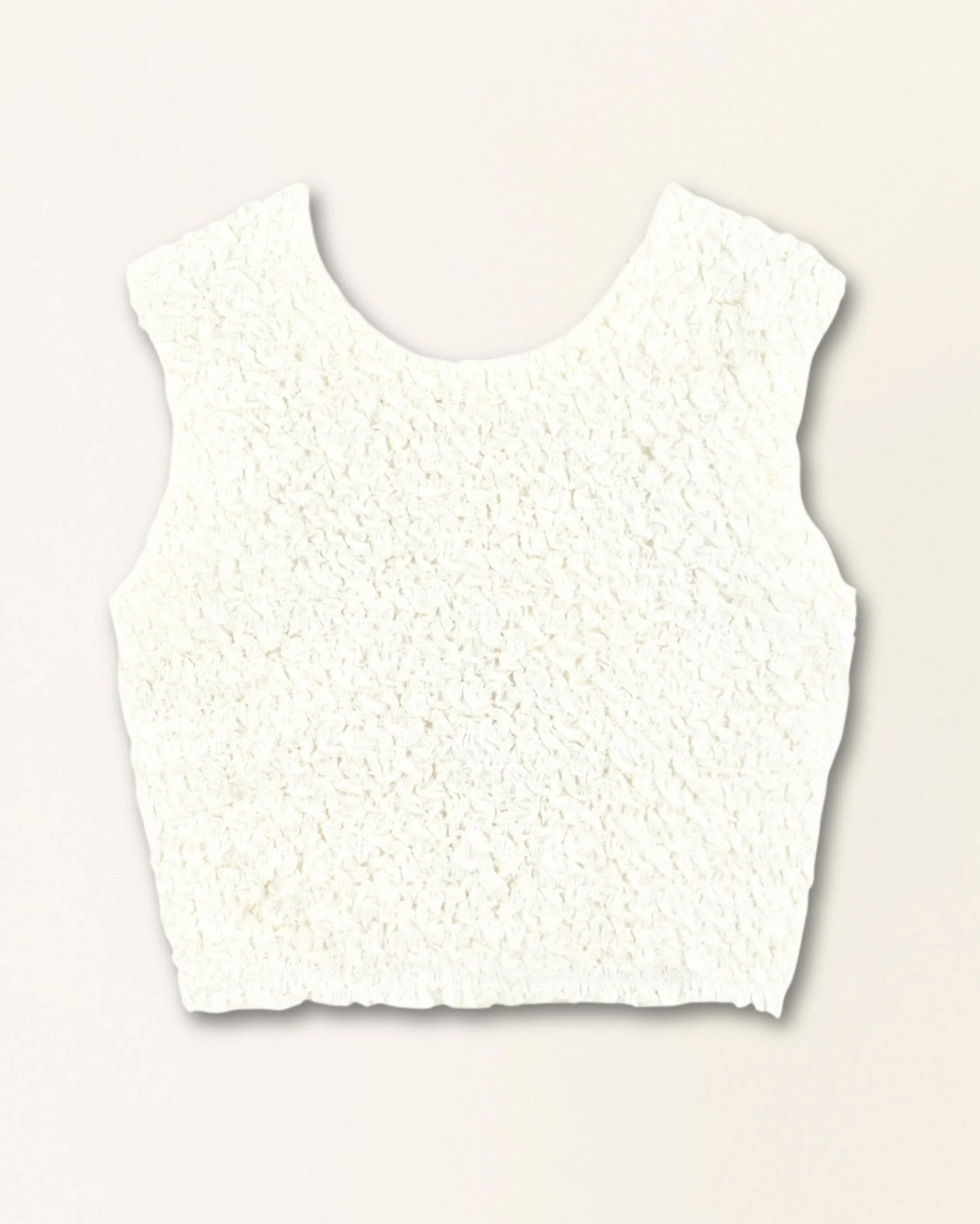 Lucia Smocked by Mirth / White