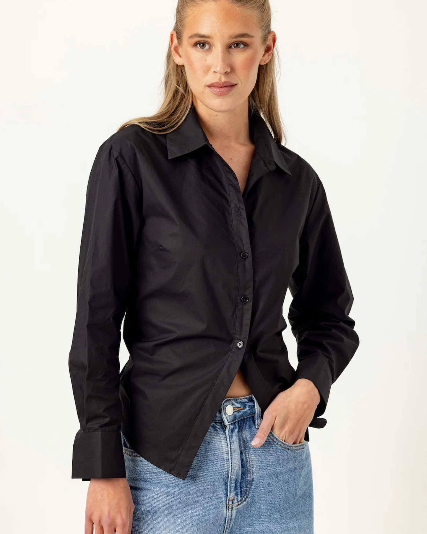 Aster Shirt by Sundays / Black