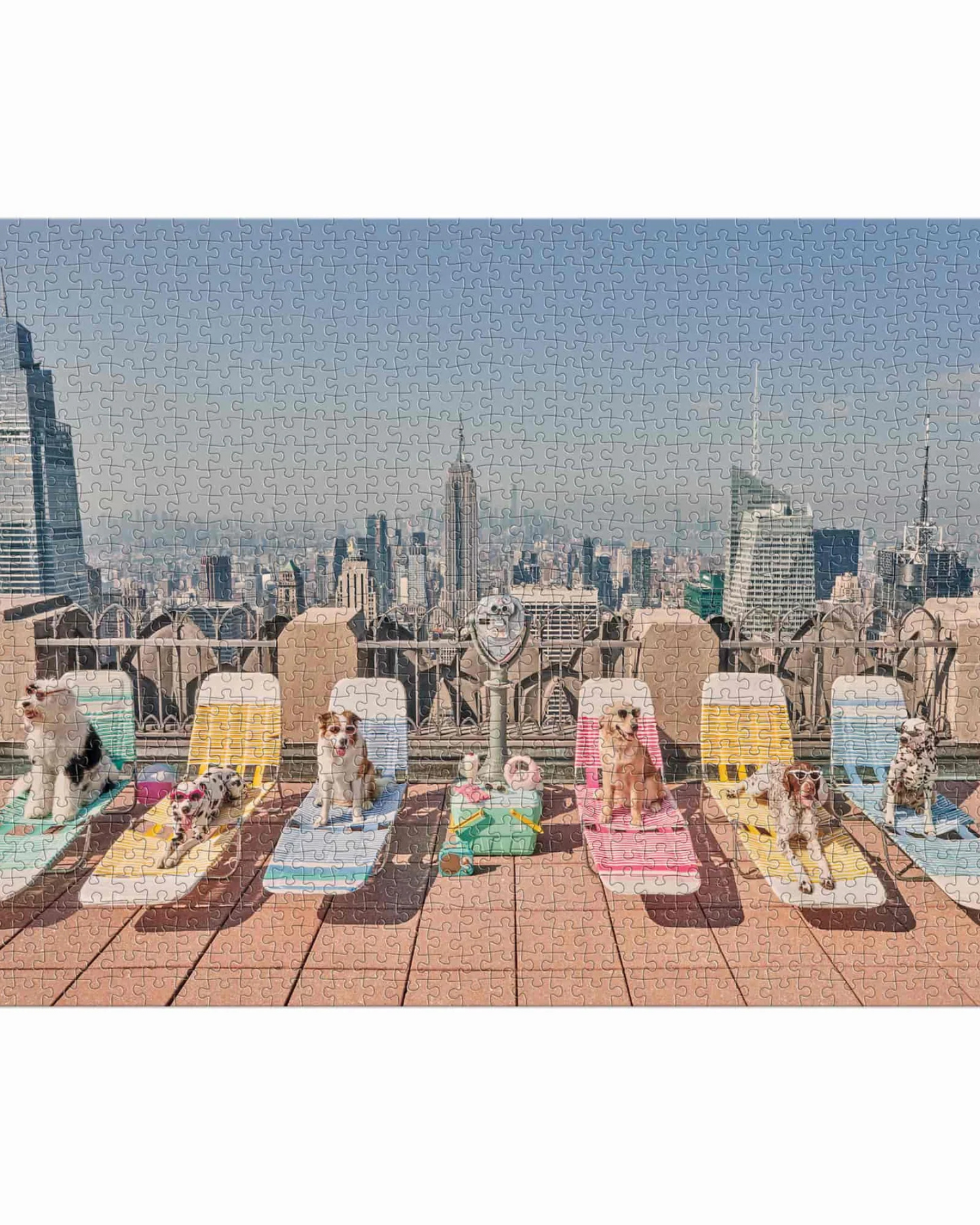 Dogs NYC 1000 Puzzle by Gray Malin