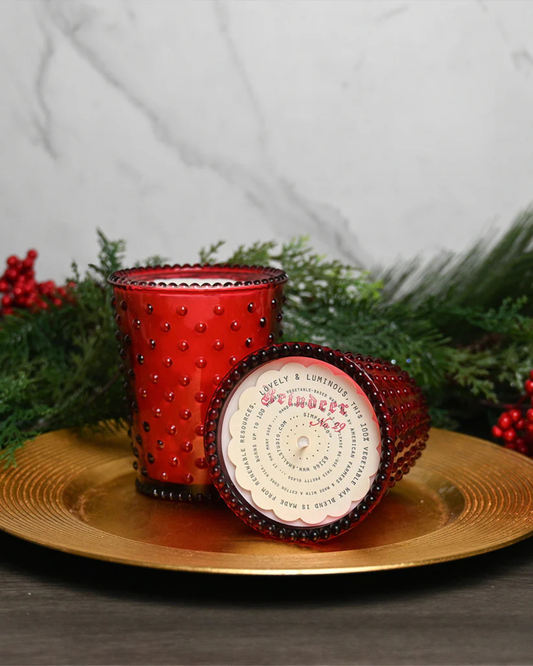 Reindeer Hobnail Candle by Simpatico