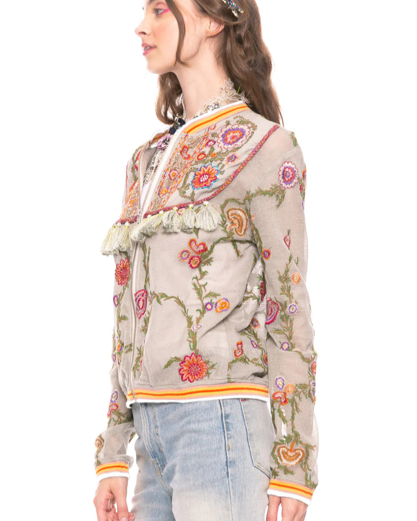 Bohemian Feel Jacket by Aratta