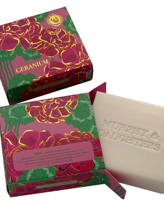 Box Soap by Murphy & Daughters / Geranium