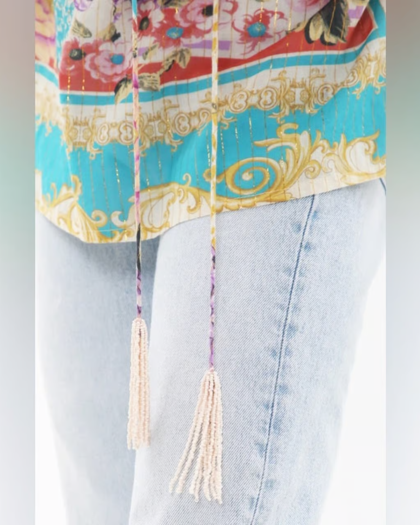 Artisan Leopard Blouse by Aratta