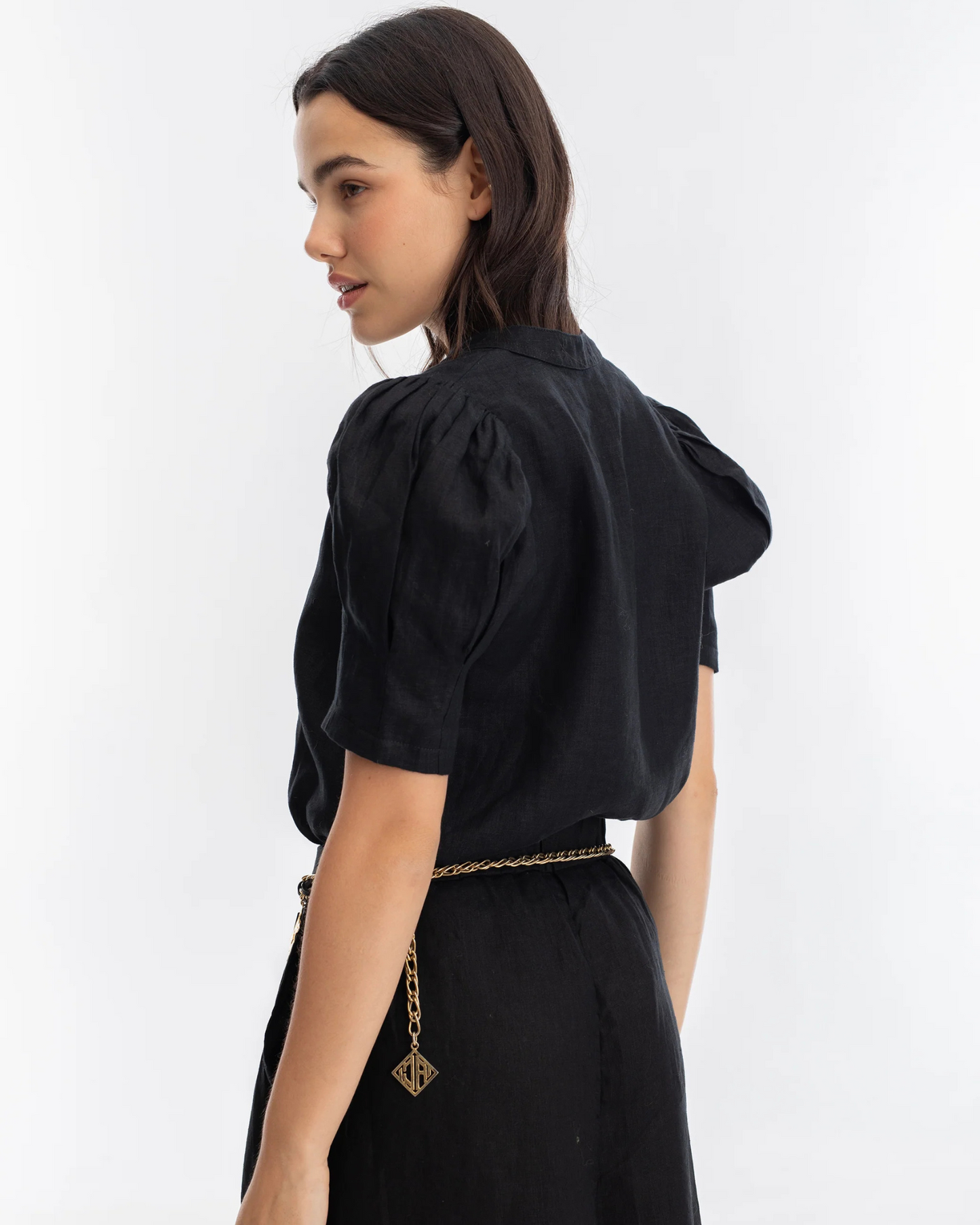 Athina Shirt by Lanhtropy / Black