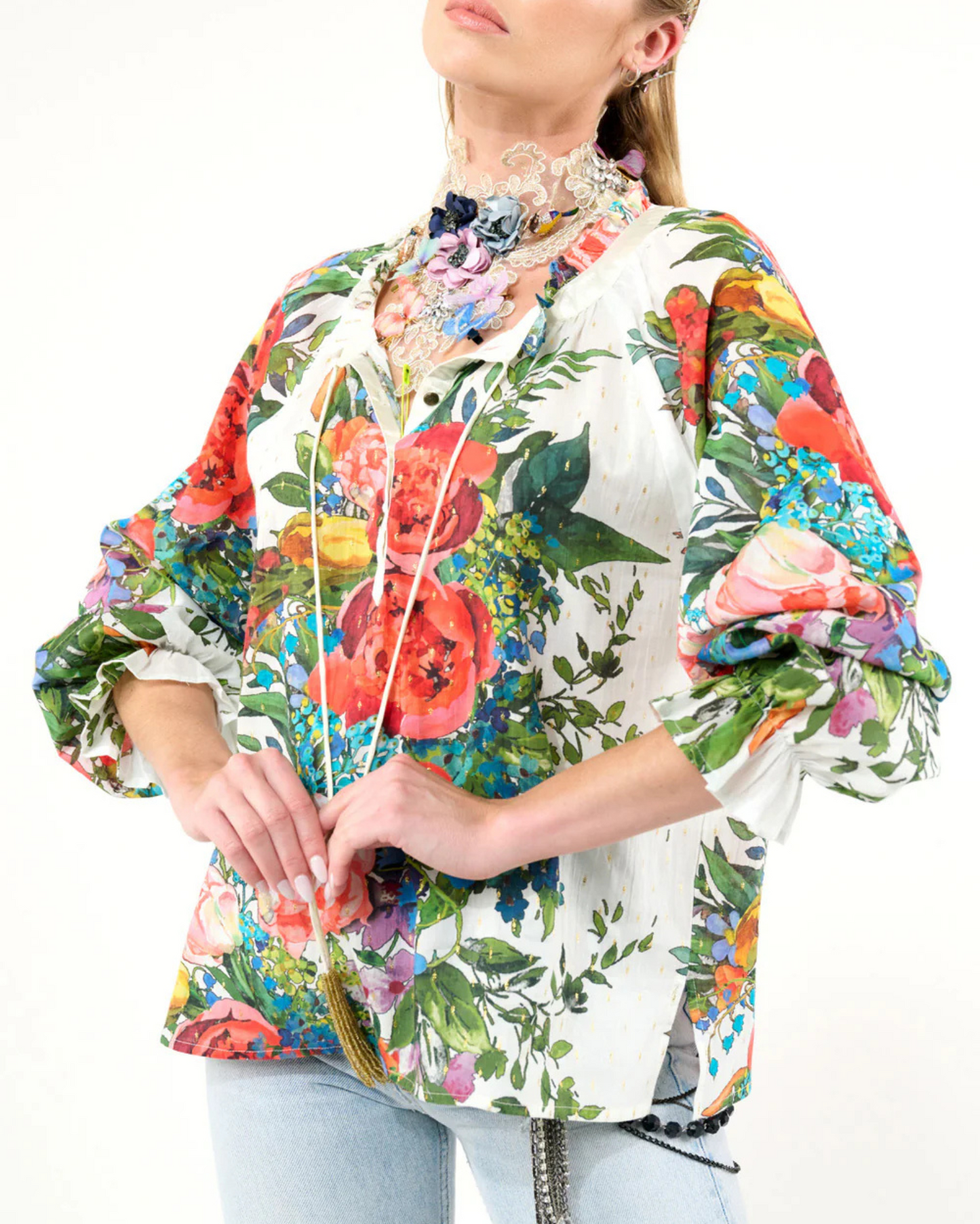 Zinnia Blouse by Aratta
