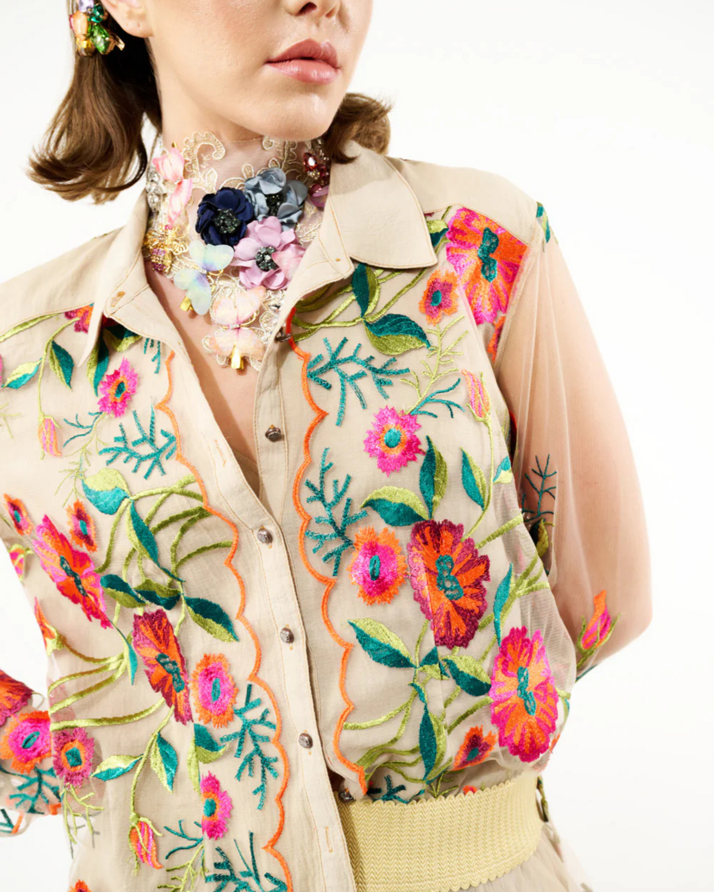 Vintage Tulip Shirt by Aratta