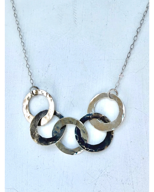 5 Circle Necklace by MBM