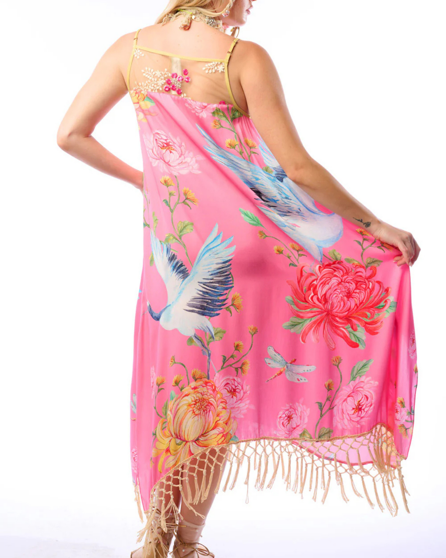 Crane Dress by Aratta / Rose