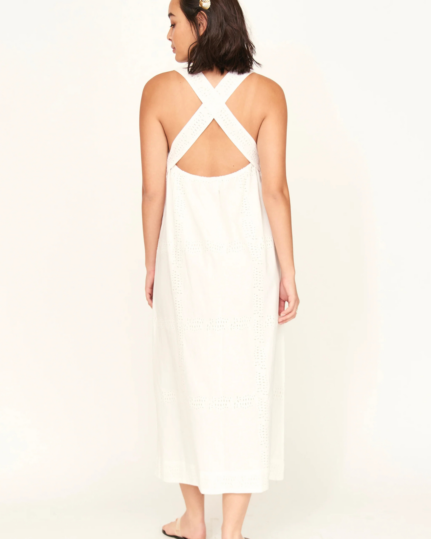 Ica Eyelet Dress by Mirth