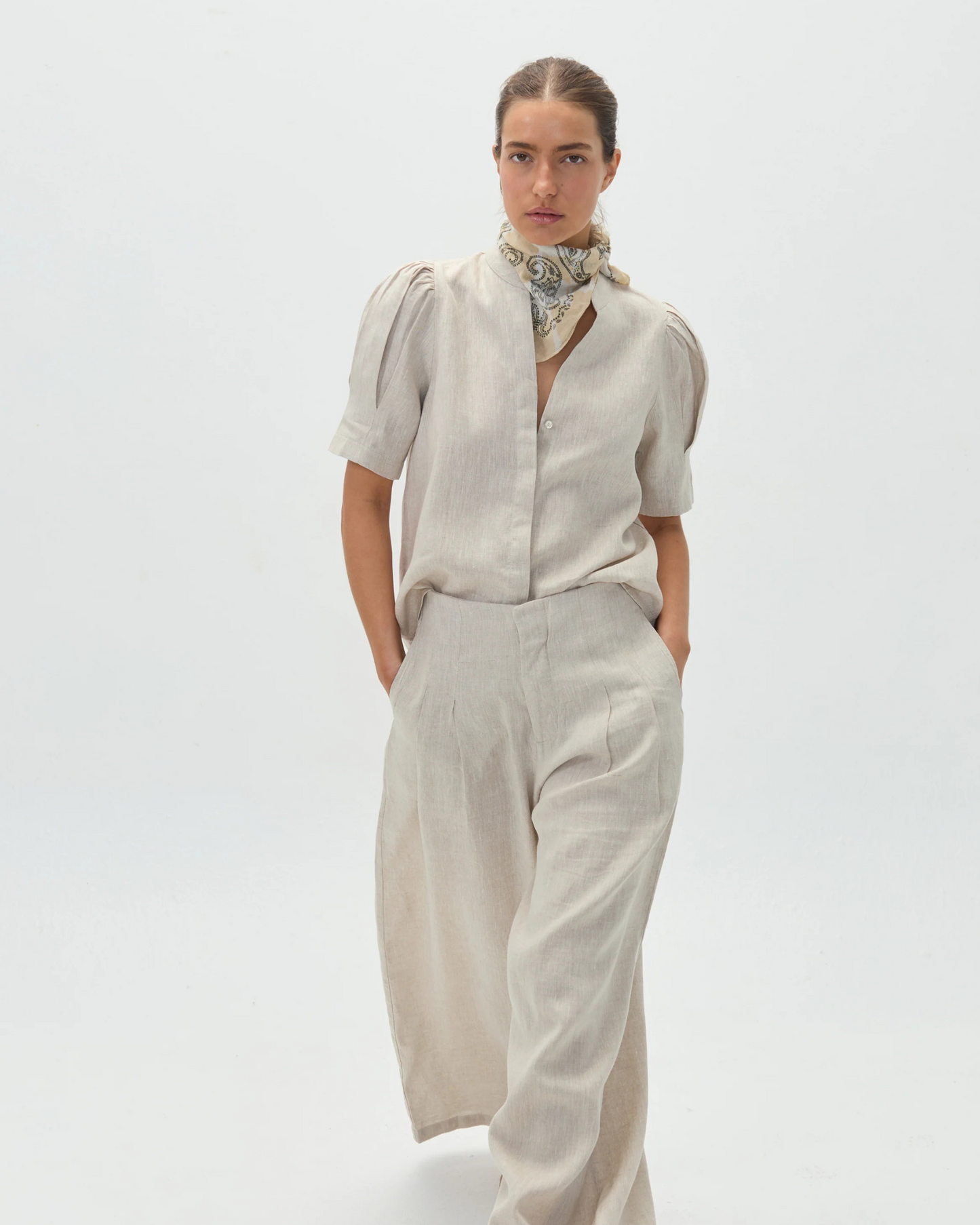 Athina Shirt by Lanhtropy / Natural