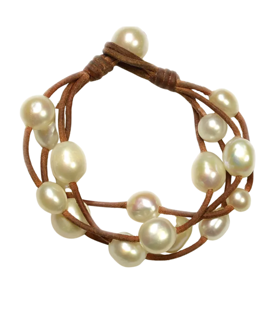 Freshwater 4 strand Music Bracelet by Wendy