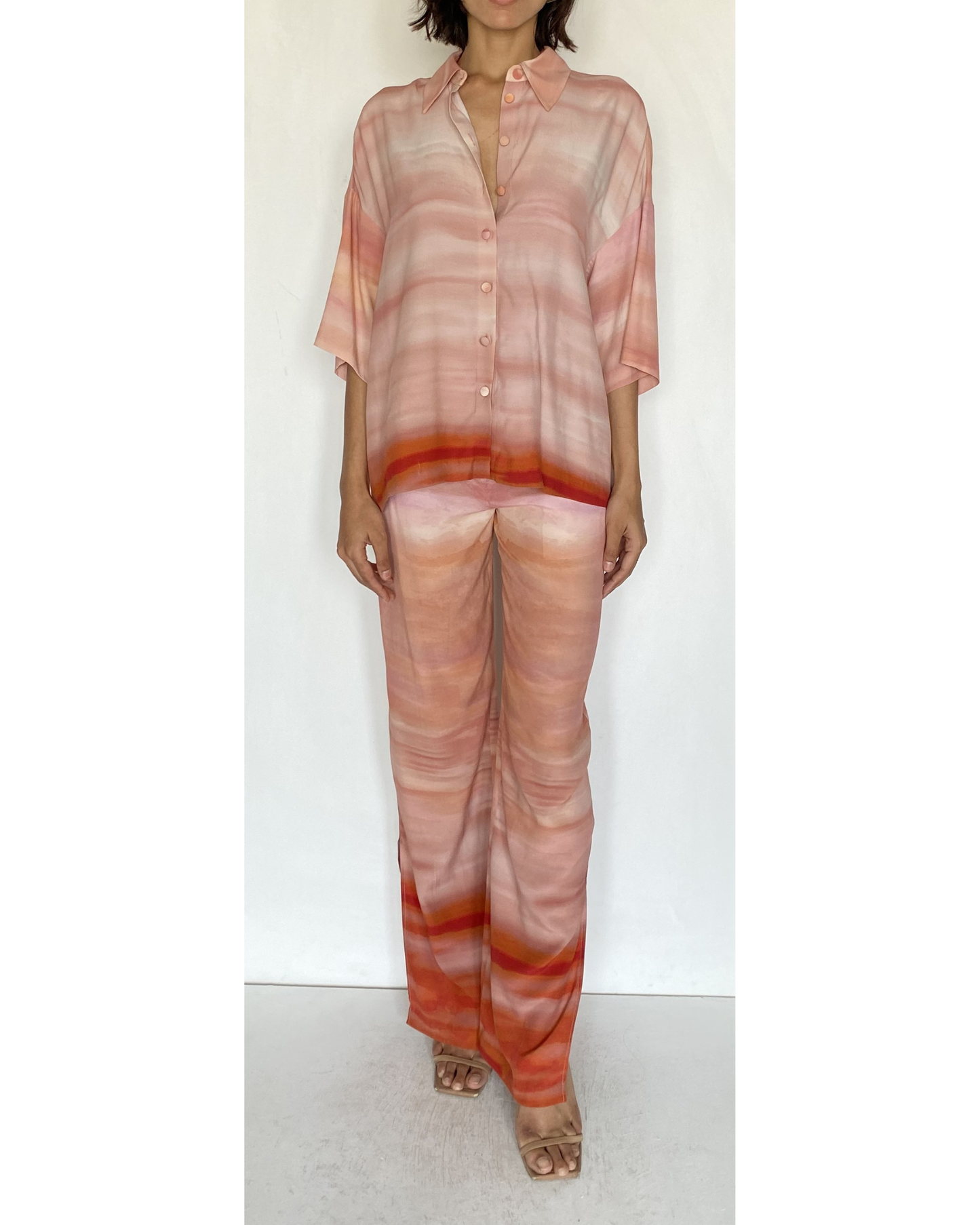 Oversized Shirt by Hemant & Nandita / Multi