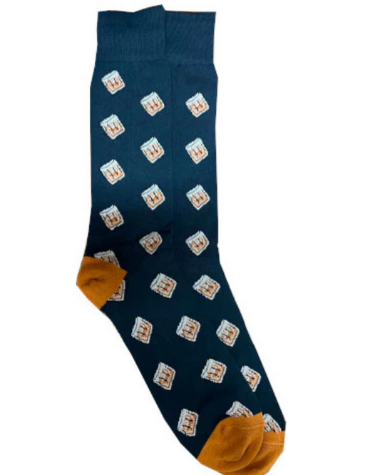 Whiskey Business Socks by Lazy Jack