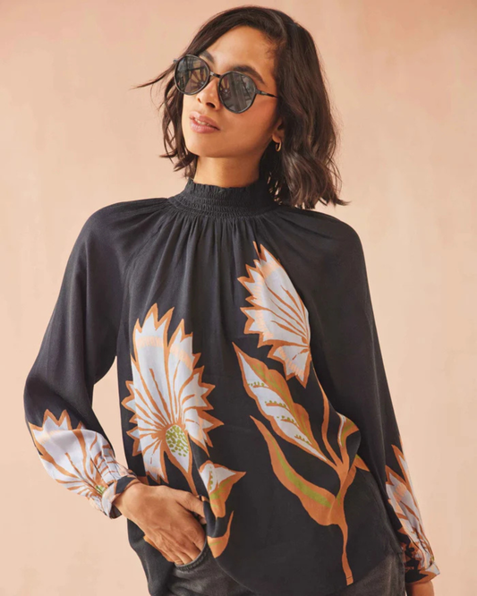 Brooke Blouse by Omika / Mattia Obsidian