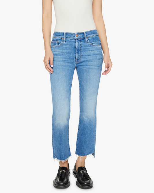 Lil Insider Step Crop Fray by Mother