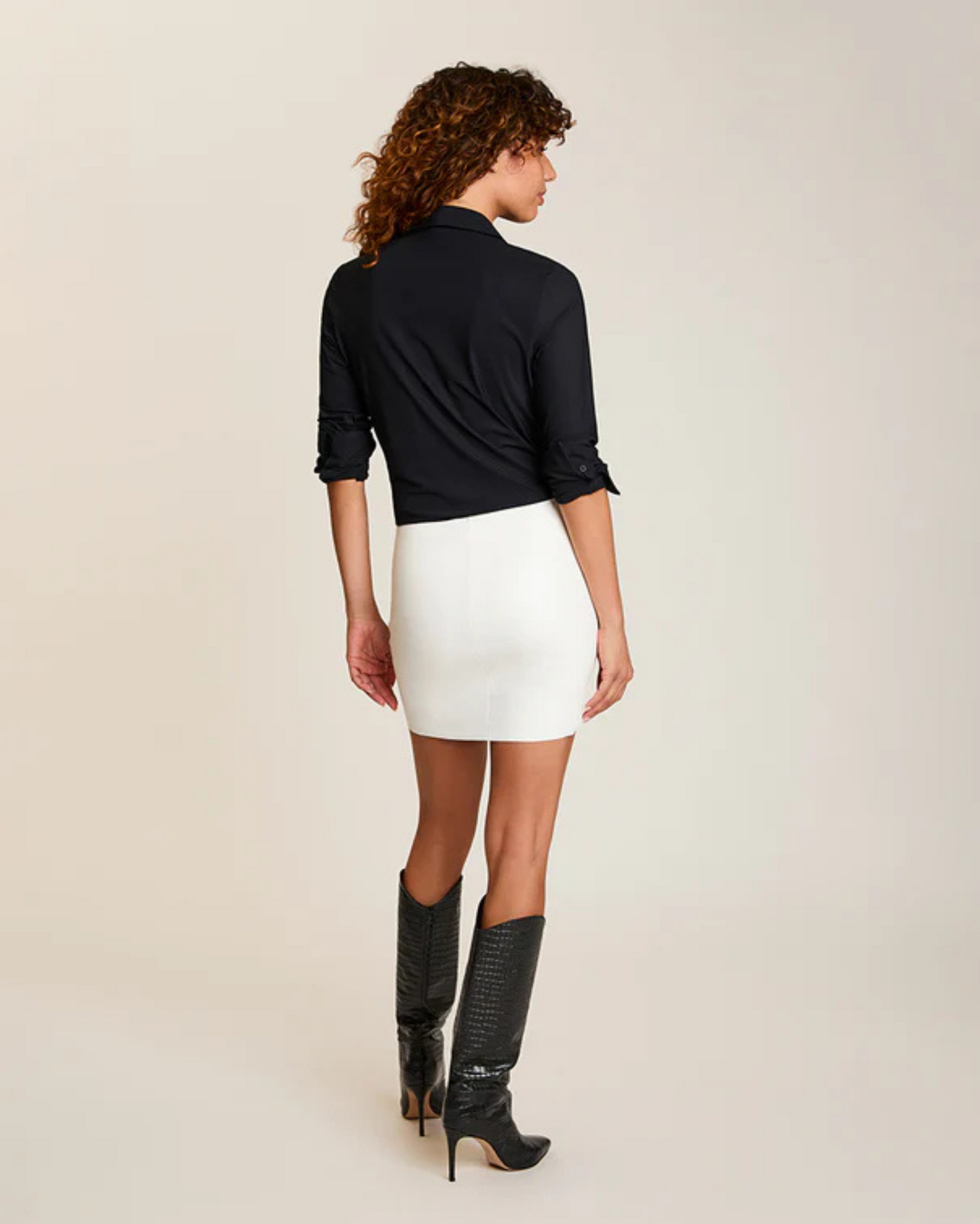 Mini Skirt by Commando / White