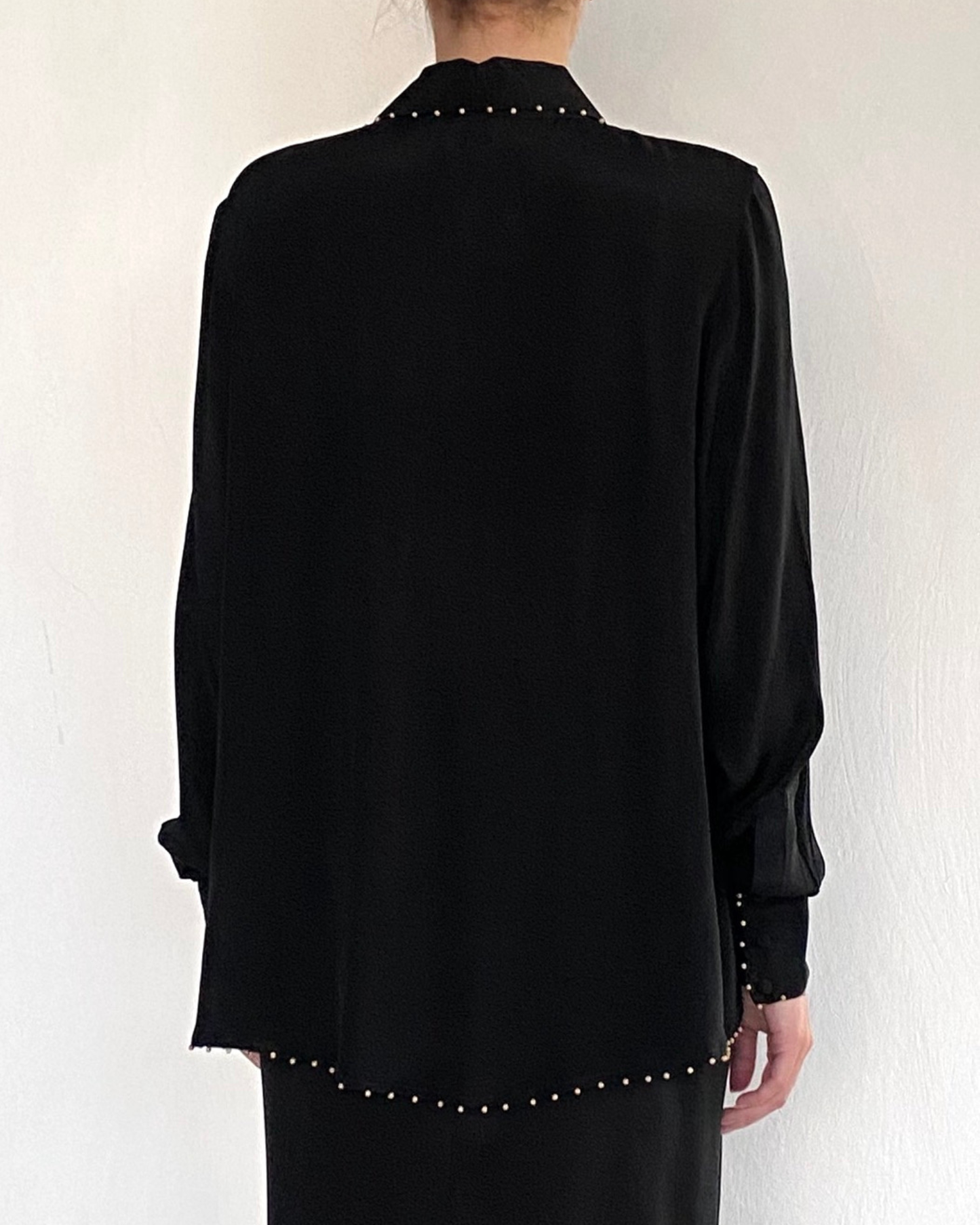 Oversized Shirt by Hemant & Nandita / Black