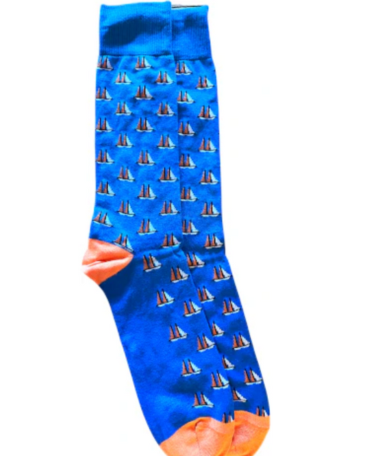 Three Sheets To The Wind Socks by Lazy Jack