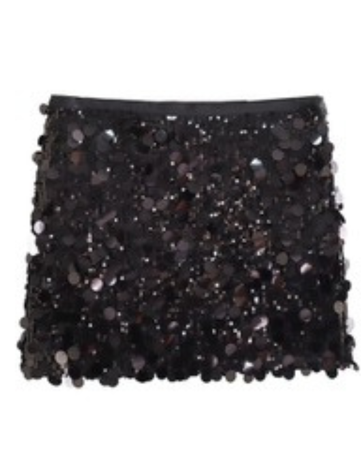 Sequin Skirt / Black