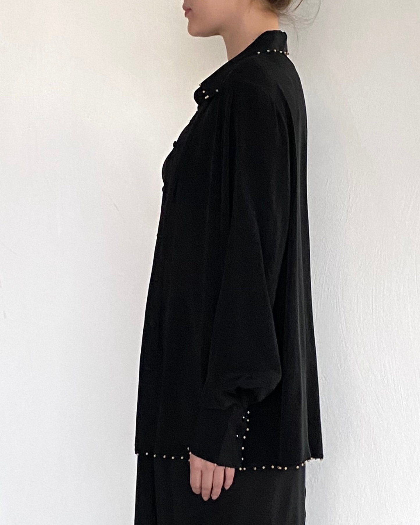 Oversized Shirt by Hemant & Nandita / Black